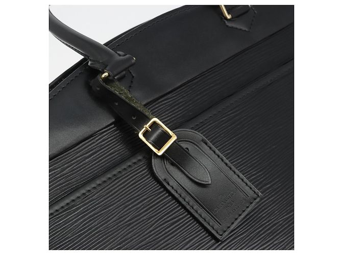 LOUIS VUITTON Epi Riviera Hand Bag Black LV - vista 19