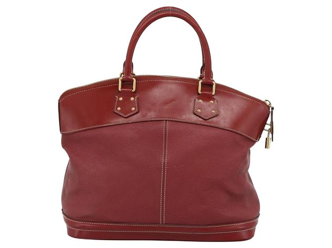 LOUIS VUITTON Lockit Hand Bag Suhari Red M95862 LV - vista 2