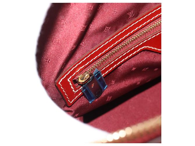LOUIS VUITTON Lockit Hand Bag Suhari Red M95862 LV - vista 23