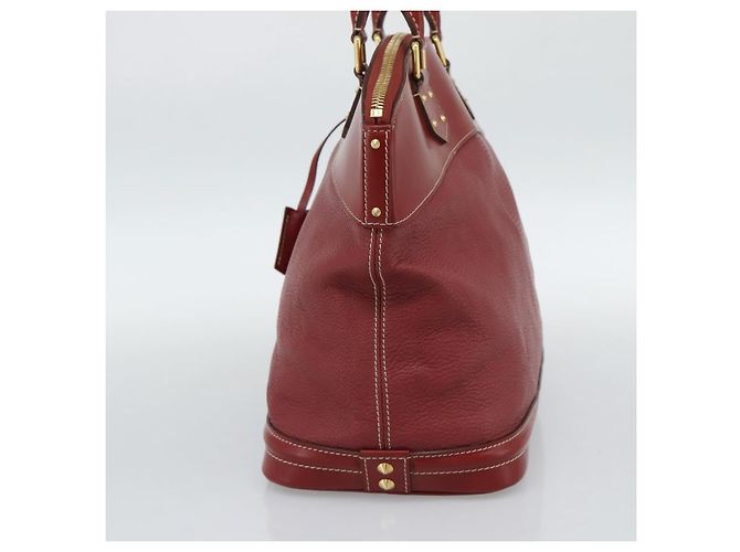 LOUIS VUITTON Lockit Hand Bag Suhari Red M95862 LV - vista 4