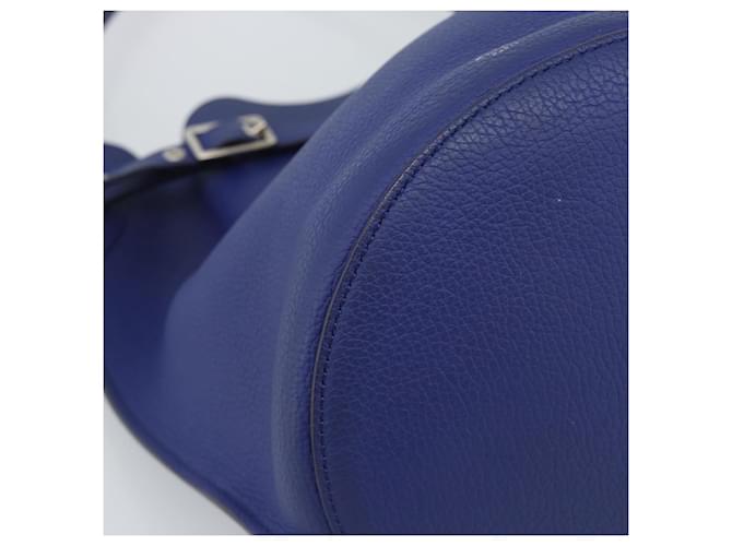 Céline CELINE Hand Bag Leather Blue Silver - vista 14