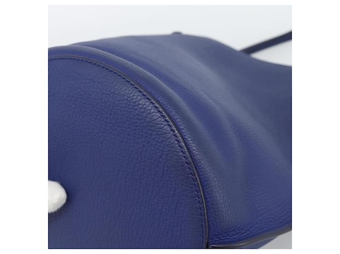 Céline CELINE Hand Bag Leather Blue Silver - vista 15