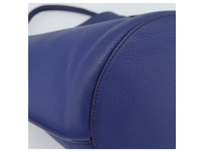 Céline CELINE Hand Bag Leather Blue Silver - vista 16
