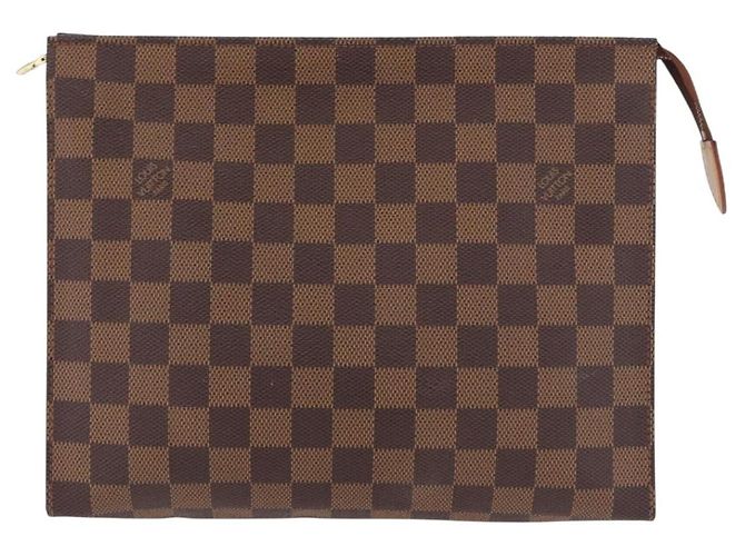 LOUIS VUITTON Damier Ebene Poche Toilette 26 Pouch N47543 LV - vista 13