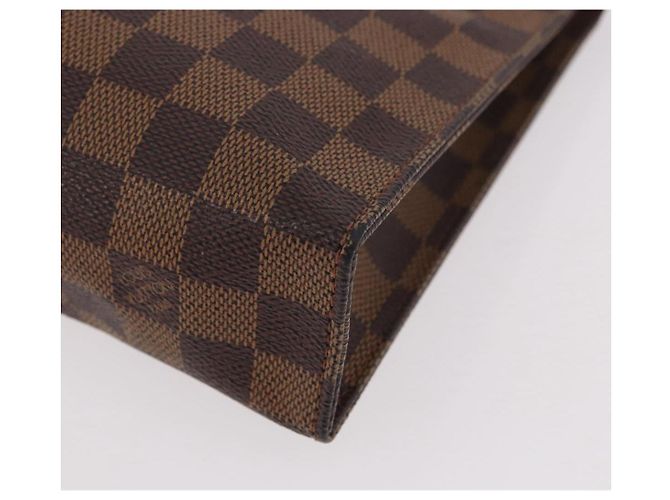 LOUIS VUITTON Damier Ebene Poche Toilette 26 Pouch N47543 LV - vista 14