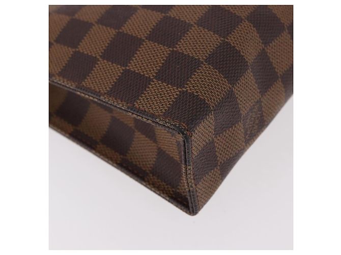LOUIS VUITTON Damier Ebene Poche Toilette 26 Pouch N47543 LV - vista 15