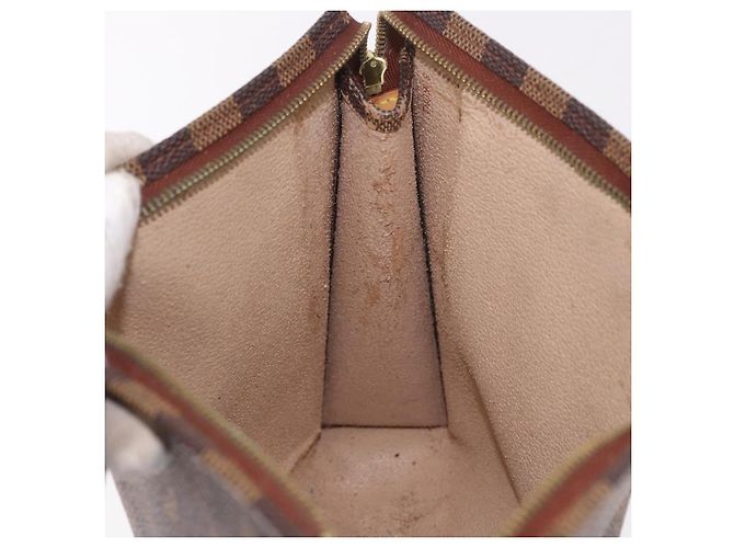 LOUIS VUITTON Damier Ebene Poche Toilette 26 Pouch N47543 LV - vista 17