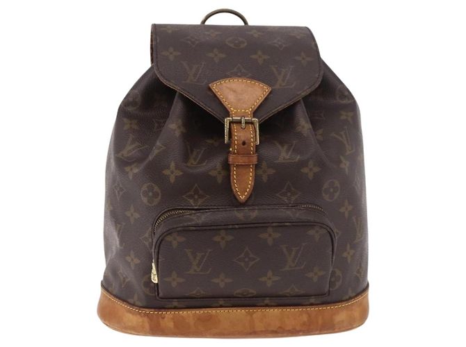 LOUIS VUITTON Monogram Montsouris MM Backpack M51136 LV - vista 13