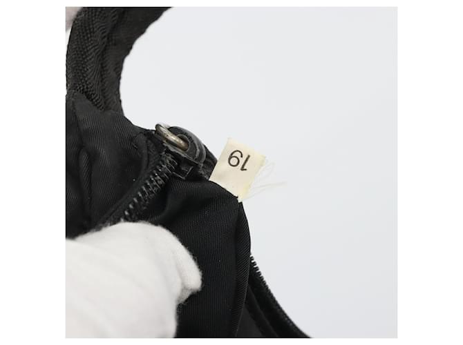 PRADA Hand Pouch Nylon Black Silver - vista 12