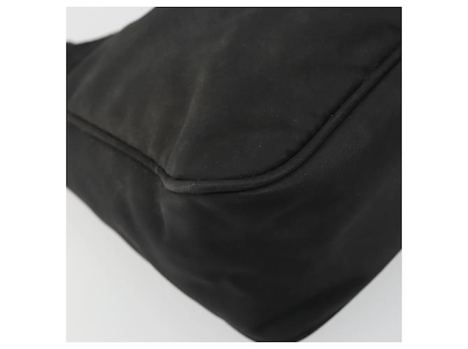PRADA Hand Pouch Nylon Black Silver - vista 14