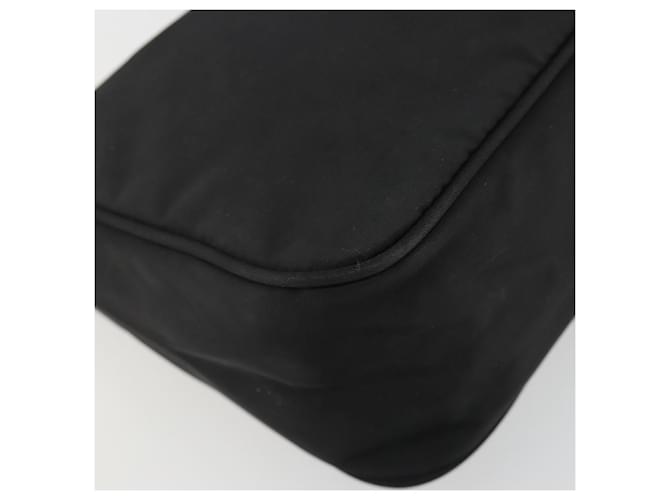 PRADA Hand Pouch Nylon Black Silver - vista 16