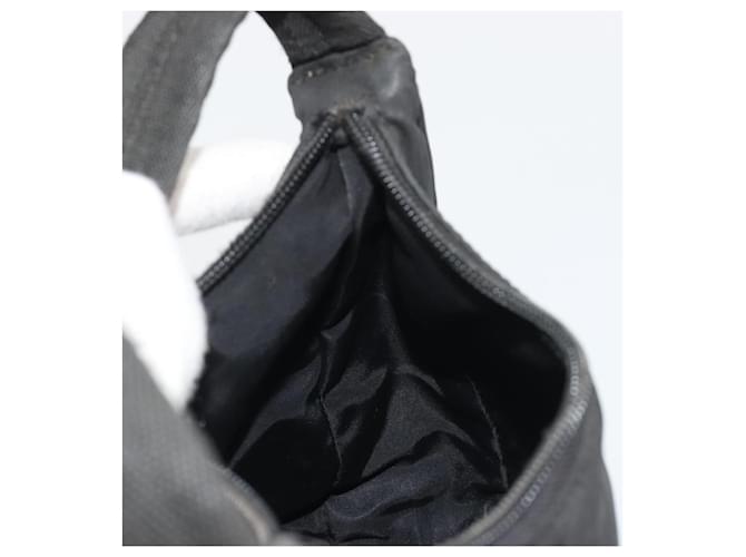 PRADA Hand Pouch Nylon Black Silver - vista 20