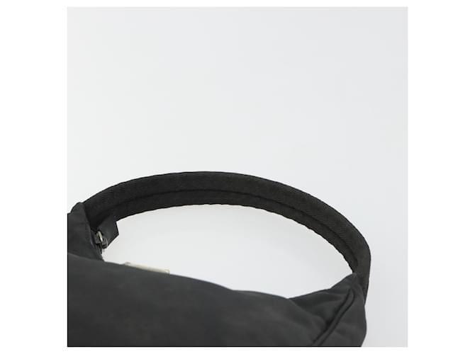 PRADA Hand Pouch Nylon Black Silver - vista 8