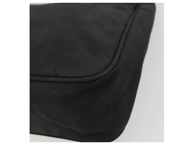 PRADA Hand Pouch Nylon Black Silver - vista 9