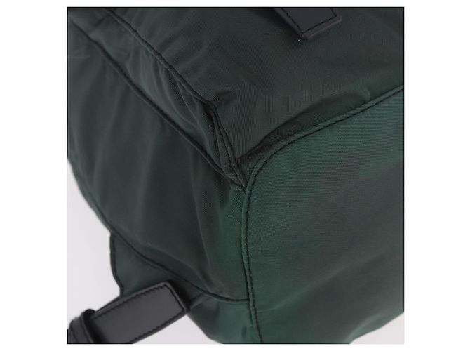 PRADA Rucksack Nylon Green Silver - Ansicht 16