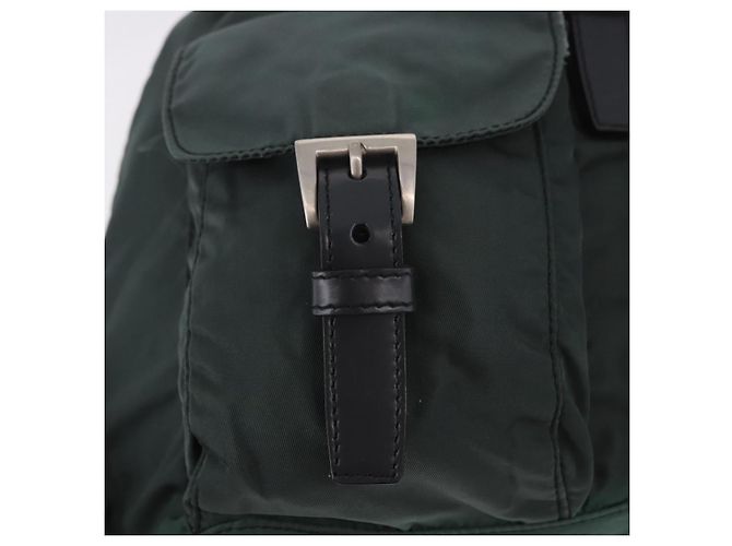 PRADA Rucksack Nylon Green Silver - Ansicht 20