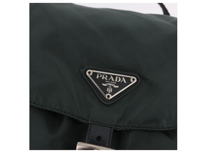 PRADA Rucksack Nylon Green Silver - Ansicht 22