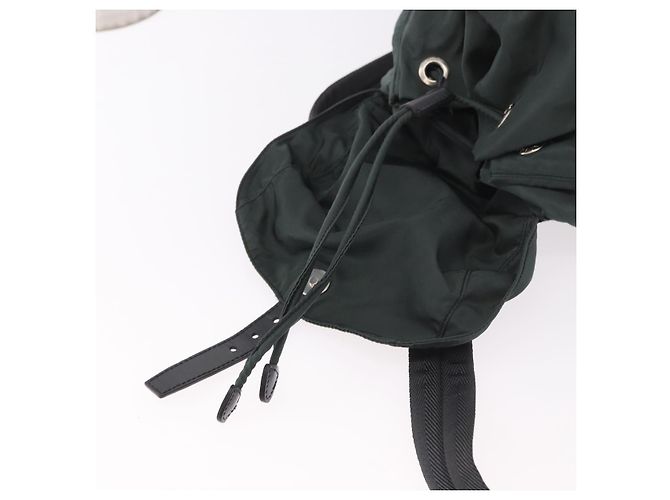 PRADA Rucksack Nylon Green Silver - Ansicht 23