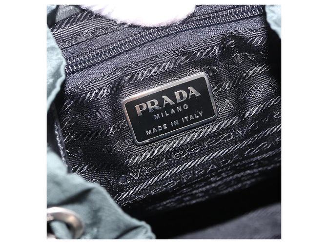 PRADA Rucksack Nylon Green Silver - Ansicht 24