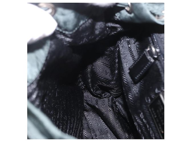 PRADA Rucksack Nylon Green Silver - Ansicht 26