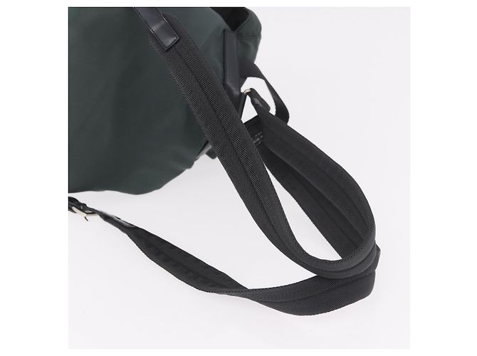 PRADA Rucksack Nylon Green Silver - Ansicht 8
