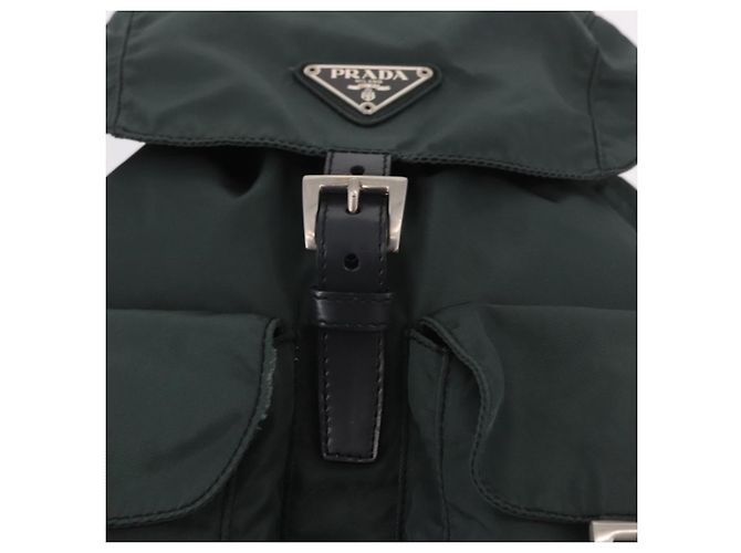 PRADA Rucksack Nylon Green Silver - Ansicht 9