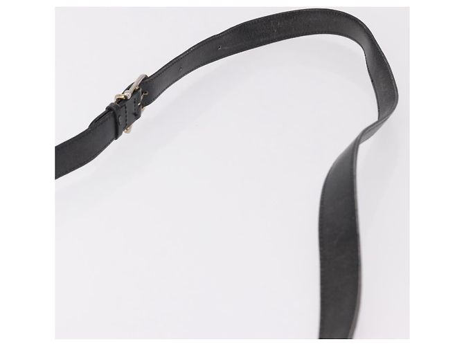 Céline CELINE Circle Shoulder Bag Leather Black Gold - vista 8