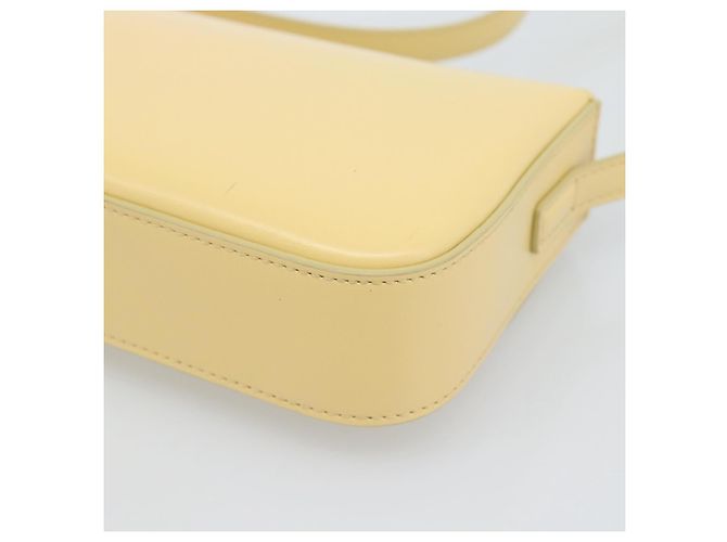 Céline CELINE Triomphe Shoulder Bag Leather Ivory Gold - vista 15