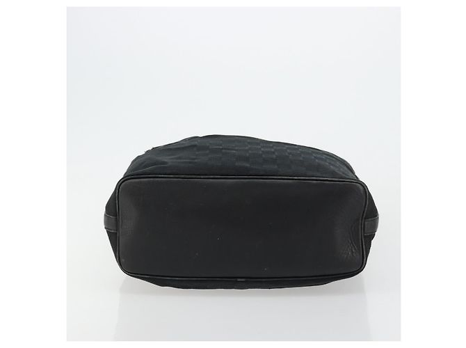 GUCCI GG Canvas Shoulder Bag Black Silver 001 4287 - vista 5
