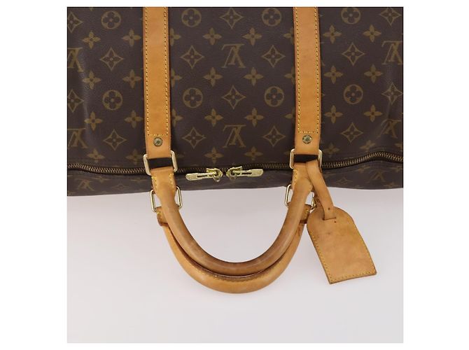LOUIS VUITTON Monogram Keepall Bandouliere 60 Boston Bag M41412 LV - vista 7