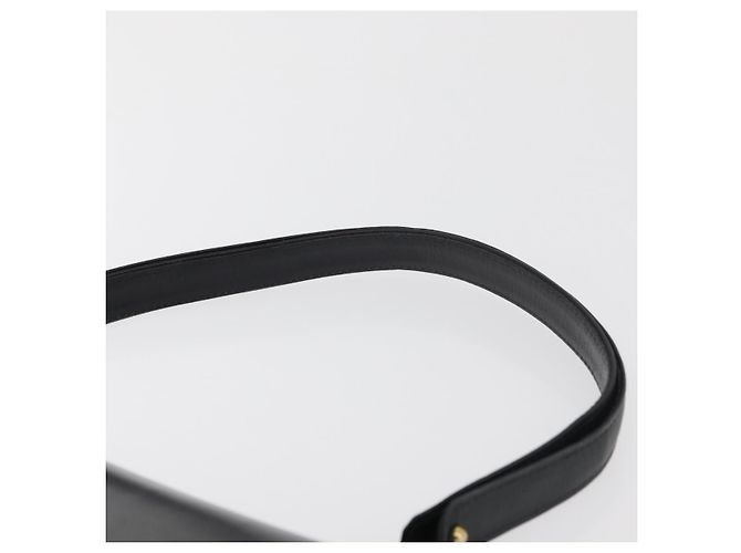 GUCCI Shoulder Bag Leather Black Gold - vista 14