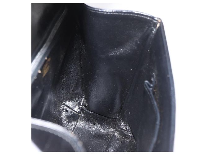 GUCCI Shoulder Bag Leather Black Gold - vista 20