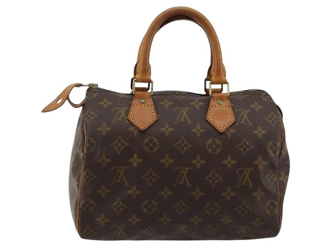 LOUIS VUITTON Monogram Speedy 25 Hand Bag M41528 LV - vista 2