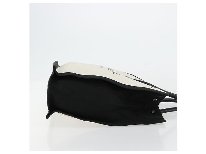 SAINT LAURENT Hand Bag Canvas Beige Silver - vista 3