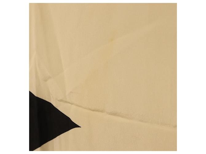 CHANEL Scarf Silk Black CC - vista 14