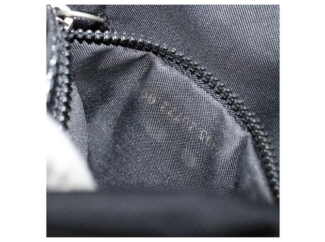 FENDI Shoulder Bag Nylon Black Silver - vista 12