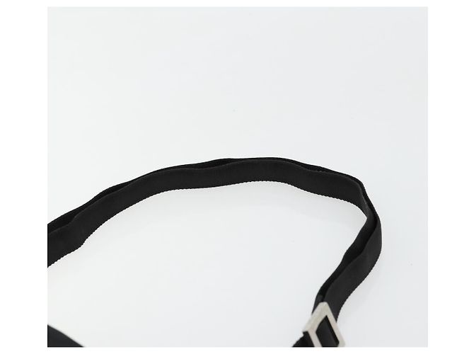 FENDI Shoulder Bag Nylon Black Silver - vista 8