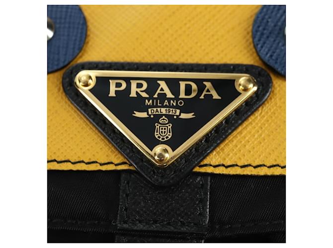 PRADA Robot Backpack Nylon Black Silver - vista 25