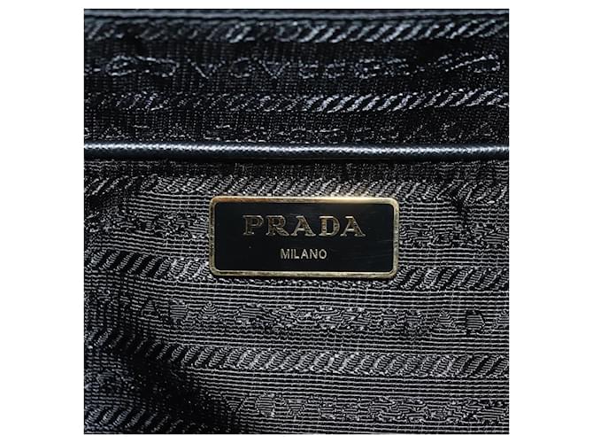 PRADA Robot Backpack Nylon Black Silver - vista 28