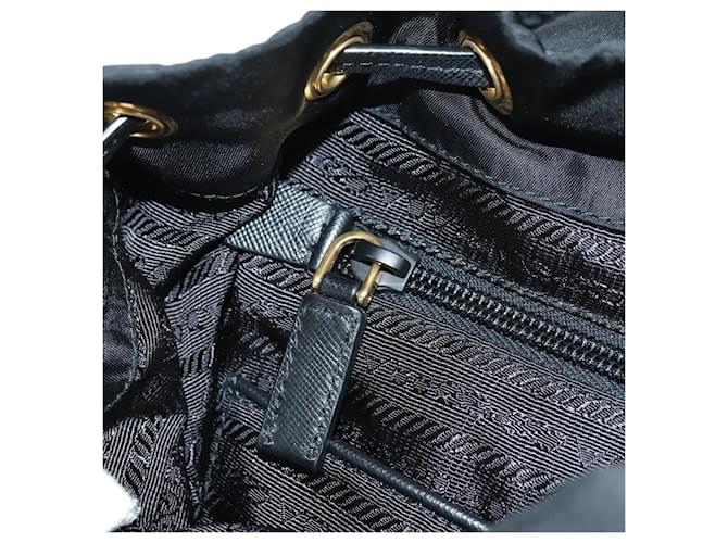 PRADA Robot Backpack Nylon Black Silver - vista 31