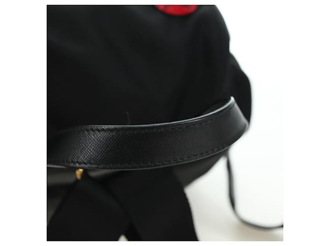 PRADA Robot Backpack Nylon Black Silver - vista 7