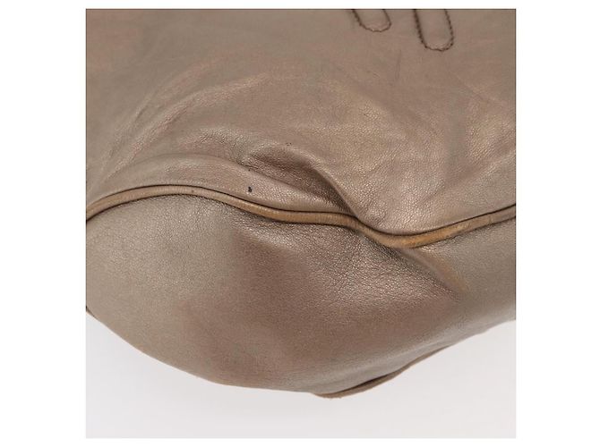 Céline CELINE Shoulder Bag Leather Beige Gold - vista 10