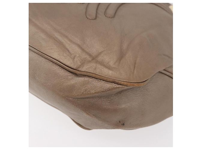 Céline CELINE Shoulder Bag Leather Beige Gold - vista 14