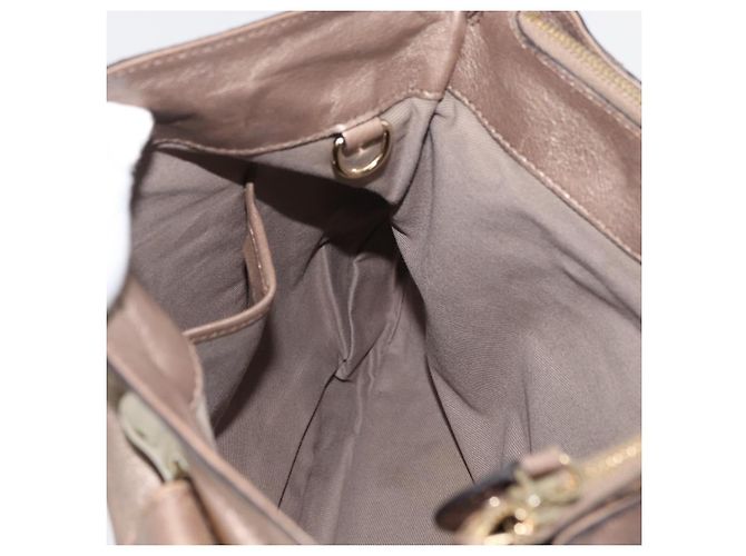 Céline CELINE Shoulder Bag Leather Beige Gold - vista 18