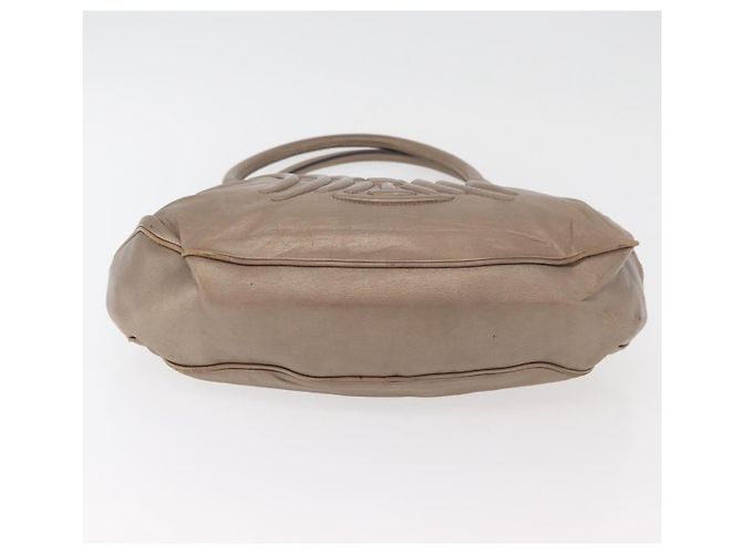 Céline CELINE Shoulder Bag Leather Beige Gold - vista 6