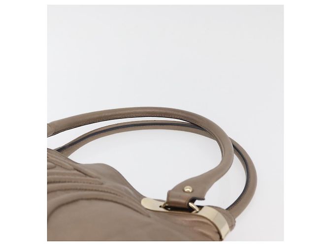 Céline CELINE Shoulder Bag Leather Beige Gold - vista 9