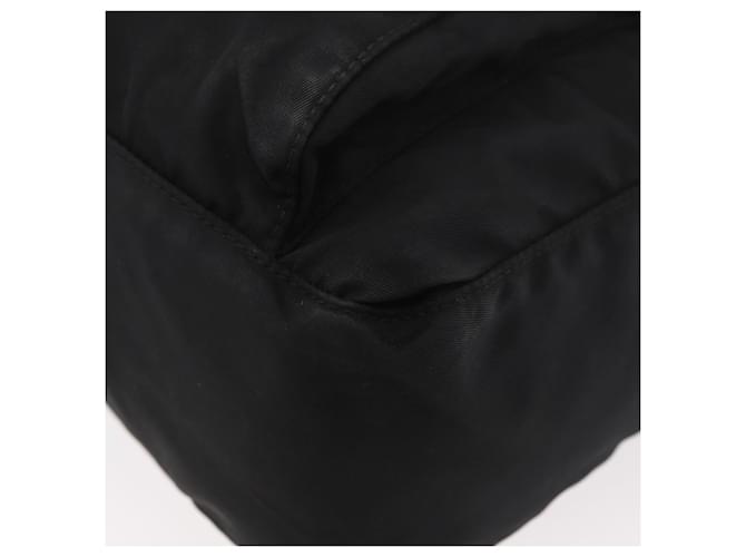 PRADA Shoulder Bag Nylon Black Silver - vista 16