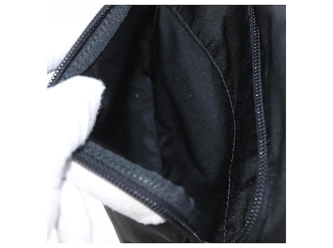 PRADA Shoulder Bag Nylon Black Silver - vista 24