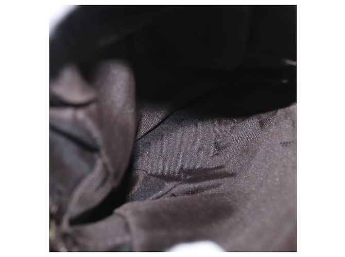 FENDI Zucca Canvas Shoulder Bag Black Brown - vista 11