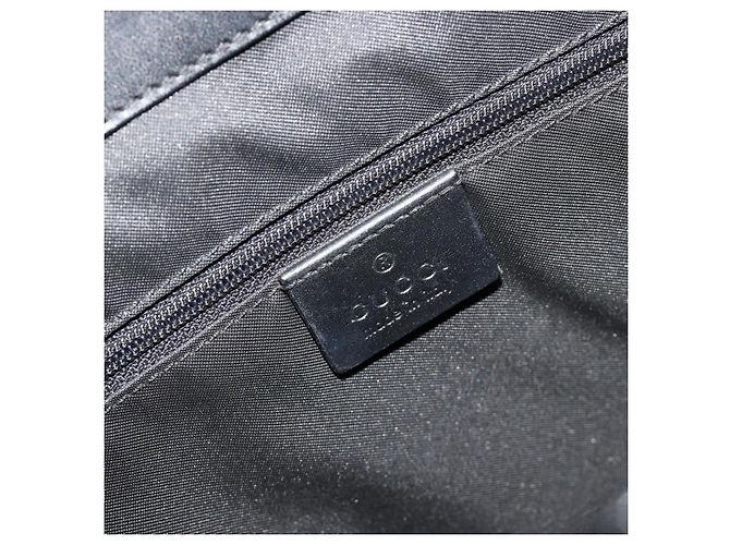 GUCCI GG Canvas Tote Bag Black Silver 002 1064 3444 - vista 18